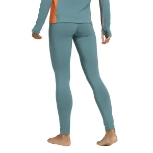 Kobiece legginsy wielowarstwowe syntetyczne adidas image-2