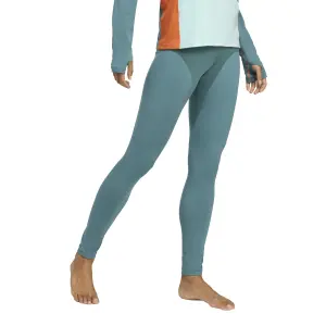 Kobiece legginsy wielowarstwowe syntetyczne adidas image-3