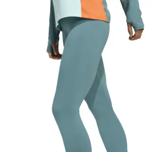 Kobiece legginsy wielowarstwowe syntetyczne adidas image-5