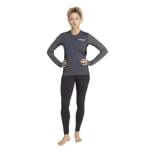 T-shirt multi-synthétique manches longues femme adidas image-2