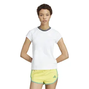 Camiseta de mujer adidas Tiro Cut 3 stripes image-1
