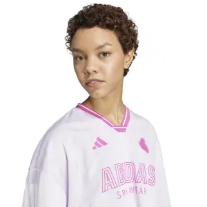 Maglietta oversize donna adidas Tiro Cut 3-Stripes image-5