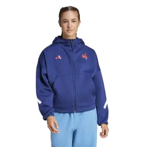 Trainingsjacke mit Reißverschluss Damen France Travel Z.N.E. 2024/25 image-2