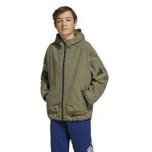 Regenjacke mit Kapuze für Kinder adidas Utility image-1