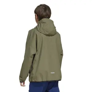 Regenjacke mit Kapuze für Kinder adidas Utility image-4