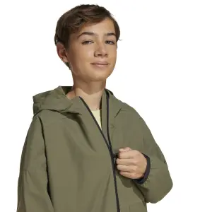 Regenjacke mit Kapuze für Kinder adidas Utility image-6