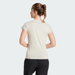 T-shirt com decote em V para mulher adidas Aeroready Essentials image-3