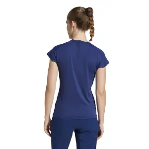 Kvindernes V-hals T-shirt adidas Aeroready Essentials image-3