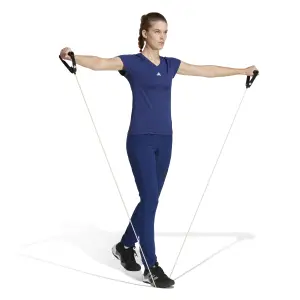 Kvindernes V-hals T-shirt adidas Aeroready Essentials image-2