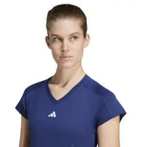 Kvindernes V-hals T-shirt adidas Aeroready Essentials image-4