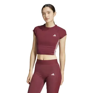 T-shirt femme adidas Hyperglam Rib image-1