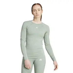 Långärmad T-shirt för kvinnor adidas Techfit image-1