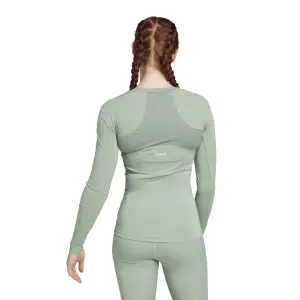 Långärmad T-shirt för kvinnor adidas Techfit image-4