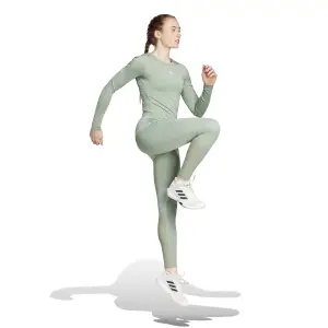 Långärmad T-shirt för kvinnor adidas Techfit image-3