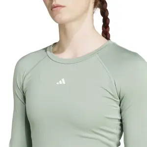 Långärmad T-shirt för kvinnor adidas Techfit image-6