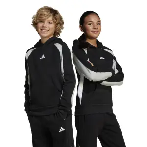 Felpa con cappuccio per bambini adidas Seasonal Essentials Colorblock Fleece image-2