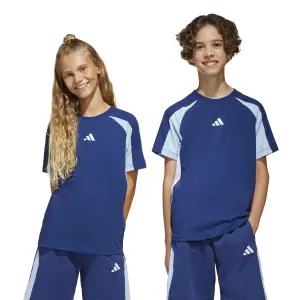 Camiseta infantil adidas Essentials Colorblock image-3