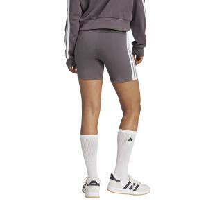 Shorts med hög midja för kvinnor adidas Essentials 3-Stripes image-3