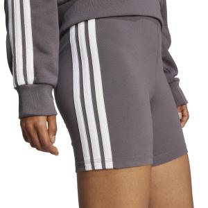 Shorts med hög midja för kvinnor adidas Essentials 3-Stripes image-5
