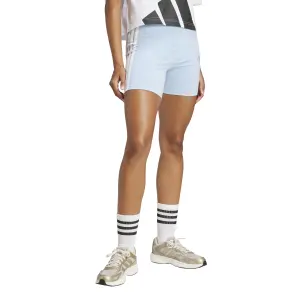 Pantalones cortos de cintura alta para mujer adidas Essentials 3-Stripes image-1