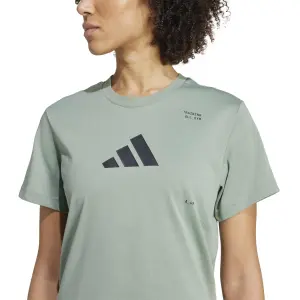 T-shirt för kvinnor adidas Graphique Aeroready All-Gym Category image-4