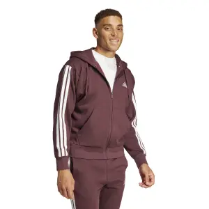 Camisola com capuz adidas Essentials 3-Stripes Fleece image-2