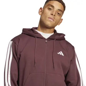 Camisola com capuz adidas Essentials 3-Stripes Fleece image-4