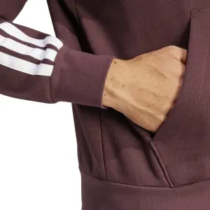 Camisola com capuz adidas Essentials 3-Stripes Fleece image-5