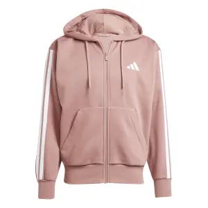 Camisola com capuz adidas Essentials 3-Stripes Fleece image-0
