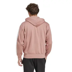 Camisola com capuz adidas Essentials 3-Stripes Fleece image-3