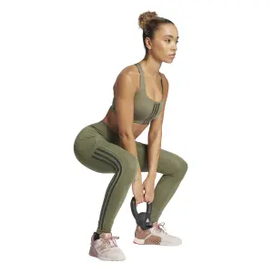 Mallas para mujer adidas Optime 3 stripes image-4