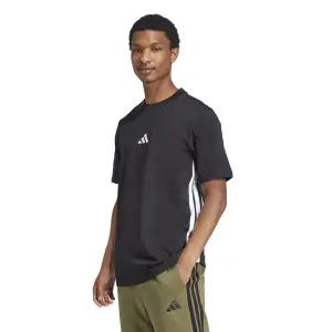 T-shirt i enkel jersey adidas Essentials 3-Stripes image-2