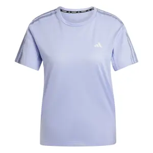 T-shirt de mulher adidas Own the Run 3-Stripes image-0
