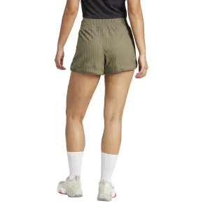 Pantalón corto mujer adidas Pacer Tonal 3-Stripes image-4