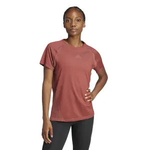 Naadloze gebreide T-shirt voor dames adidas image-1