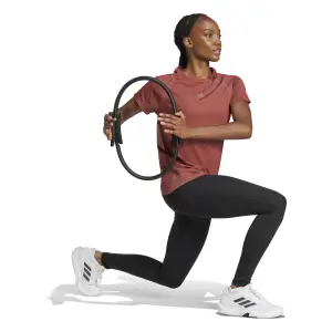 Naadloze gebreide T-shirt voor dames adidas image-2