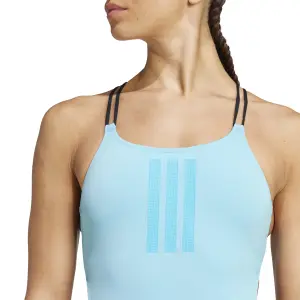 Costume da bagno intero adidas Ripstream 3-Stripes X-back image-4