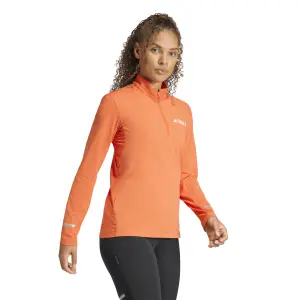 Dames lange mouw half-zip t-shirt adidas Terrex Xperior image-3