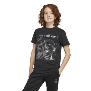 Kid's T-shirt adidas Star wars Mandolorian image-1