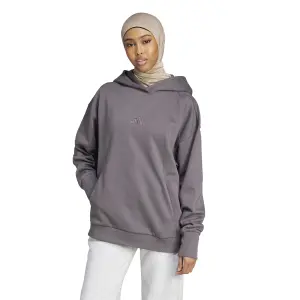 Sweatshirt med huva för kvinnor adidas All SZN image-1