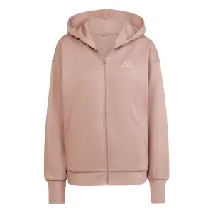 Fleece hoodie med full dragkedja dam adidas All SZN image-0