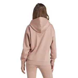 Fleece hoodie med full dragkedja dam adidas All SZN image-2