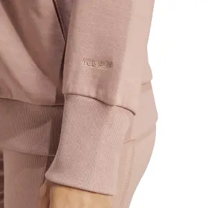 Fleece hoodie med full dragkedja dam adidas All SZN image-5