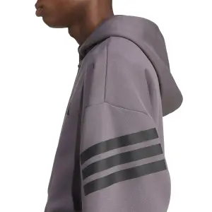 Full zip hoodie adidas Future Icons 3 stripes image-4