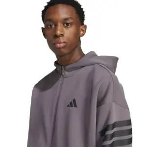 Full zip hoodie adidas Future Icons 3 stripes image-5