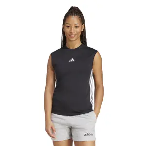 Γυναικείο αμάνικο μπλουζάκι adidas 3-Stripes Essentials image-1