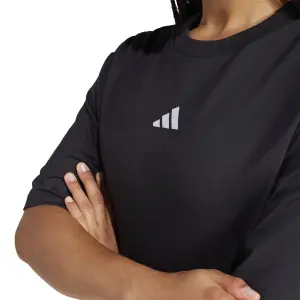 Löst sittande crop T-shirt för kvinnor adidas Essentials 3-Stripes image-5