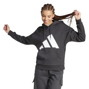 Felpa in pile con cappuccio da donna adidas Essentials Big Logo image-1
