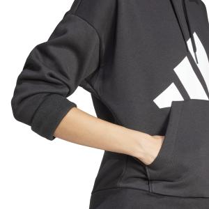 Felpa in pile con cappuccio da donna adidas Essentials Big Logo image-5