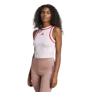 Camiseta de tirantes de algodón para mujer adidas Essentials Color Pop image-1